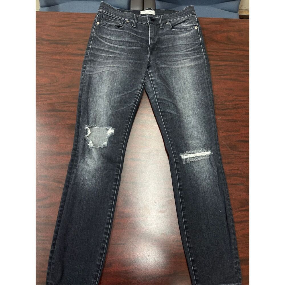 Madewell High Riser Skinny Black Jeans Size 27